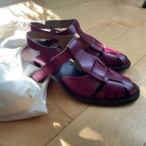 Hereu heeled pesca sandal size 37 brand new